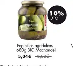 NaturaSí BIO Pepinillos agridulces Machandel oferta