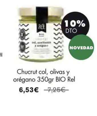 NaturaSí BIO Chucrut col, olivas y orégano oferta