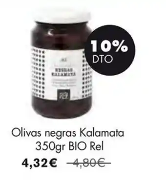NaturaSí BIO Olivas negras Kalamata oferta