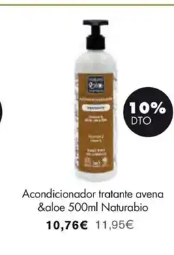 NaturaSí NATURABIO Acondicionador tratante avena &aloe oferta