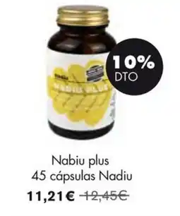 NaturaSí NABIU plus 45 cápsulas oferta