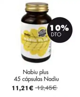 NaturaSí NABIU plus 45 cápsulas oferta