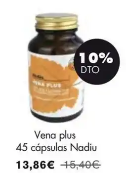 NaturaSí NADIU Vena plus 45 cápsulas oferta