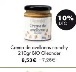 NaturaSí OLEANDER Crema de avellanas crunchy oferta