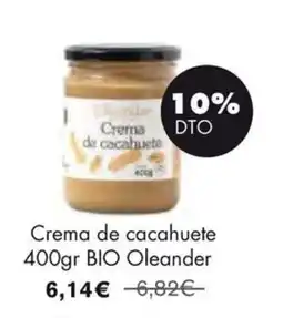 NaturaSí OLEANDER Crema de cacahuete oferta