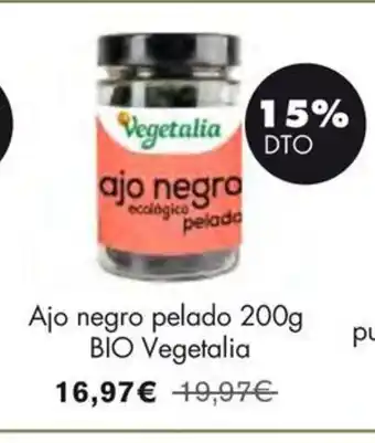 NaturaSí VEGETALIA Ajo negro pelado oferta