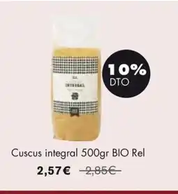 NaturaSí BIO REL Cuscus integral oferta