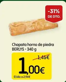 Dialprix BERLYS Chapata horno de piedra oferta