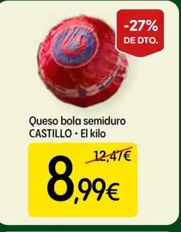 Dialprix CASTILLO Queso bola semiduro oferta