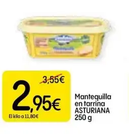Dialprix ASTURIANA Mantequilla en tarrina oferta