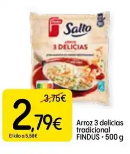 Dialprix FINDUS Arroz 3 delicias oferta