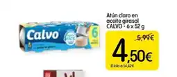 Dialprix CALVO Atún claro en aceite girasol oferta