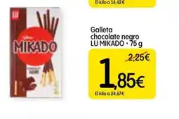 Dialprix LU MIKADO Galleta chocolate negro oferta
