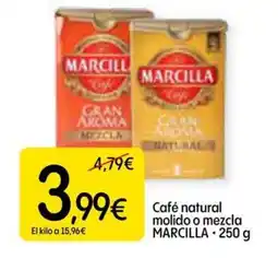 Dialprix MARCILLA Café natural molido o mezcla oferta