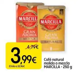 Dialprix MARCILLA Café natural molido o mezcla oferta