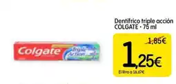 Dialprix COLGATE Dentifrico triple acción oferta