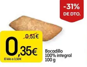 Dialprix Bocadillo 100% integral oferta