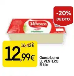Dialprix EL VENTERO Queso barra oferta
