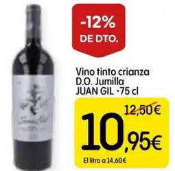 Dialprix JUAN GIL Vino tinto crianza D.O. Jumilla oferta