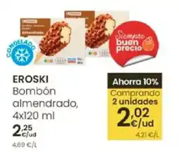 Eroski EROSKI Bombón almendrado oferta