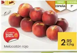 Eroski Melocotón rojo oferta