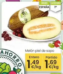 Eroski Melón piel de sapo oferta