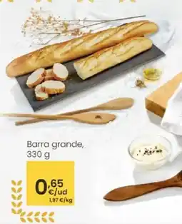 Eroski Barra grande oferta