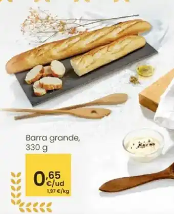Eroski Barra grande oferta
