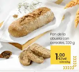 Eroski Pan de la abuela con cereales oferta