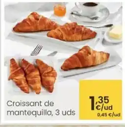 Eroski Croissant de mantequilla oferta