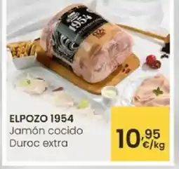 Eroski ELPOZO 1954 Jamón cocido Duroc extra oferta