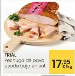 Eroski FRIAL Pechuga de pavo asada baja en sal oferta