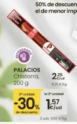 Eroski PALACIOS Chistorra oferta