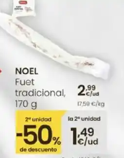 Eroski NOEL Fuet tradicional oferta