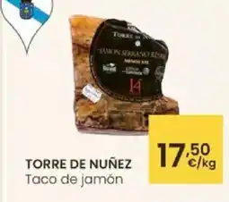 Eroski TORRE DE NUÑEZ Taco de jamón oferta