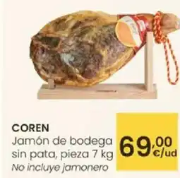 Eroski COREN Jamón de bodega oferta
