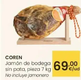Eroski COREN Jamón de bodega oferta