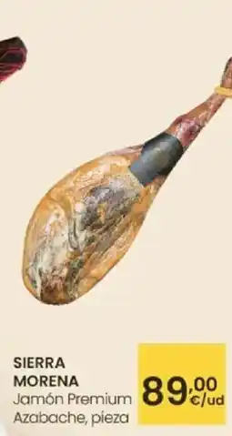 Eroski SIERRA MORENA Jamón Premium Azabache, pieza oferta