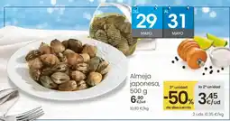 Eroski Almeja japonesa oferta