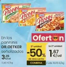 Eroski DR.OETKER En los panninis oferta