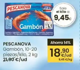 Eroski PESCANOVA Gambón oferta