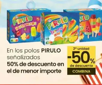 Eroski PIRULO En los polos oferta