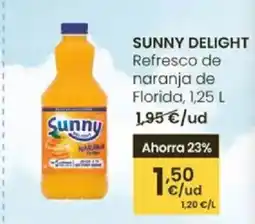 Eroski SUNNY DELIGHT Refresco de naranja de Florida oferta