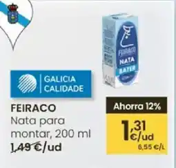 Eroski FEIRACO Nata para montar oferta