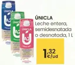 Eroski ÚNICLA Leche entera,semidesnatada o desnatada oferta