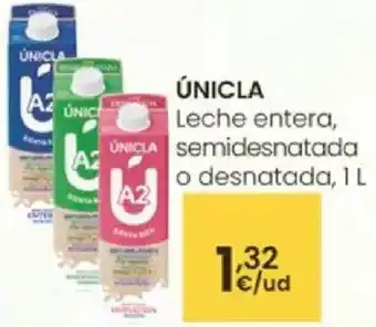 Eroski ÚNICLA Leche entera,semidesnatada o desnatada oferta