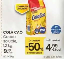 Eroski COLA CAO Cacao soluble oferta
