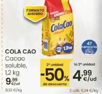 Eroski COLA CAO Cacao soluble oferta
