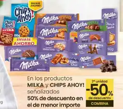 Eroski MILKA Y CHIPS AHOY! En En los productos oferta
