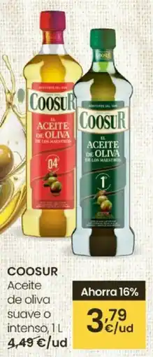 Eroski COOSUR Aceite de oliva suave o intenso oferta